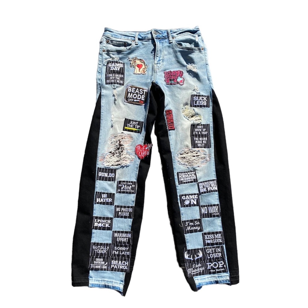 Cross stitching | Patches | Flair Denim